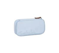 satch Caja extragrande con compartimento separador, compartimento con cremallera, escuadra, ventana para horario, color azul claro