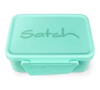 Satch Fiambrera de acero inoxidable con compartimento separador, sin BPA, apto para lavavajillas Mint - Menta