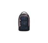 Satch Pack a partir de 5ª clase ergonómica, espacio de almacenamiento de 30 l, estable, Midnight Jungle - Azul, Talla única para todos, Juego de mochila escolar