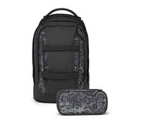Satch Pack de mochila escolar de 2 piezas, incluye estuche, Street Ink, 45 x 30 x 27 cm, Moderno, ergonómico