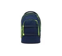 Satch pack Mochila escolar 45 cm dark blue neon yellow (SAT-SIN-002-122)