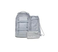 Satch pack set conjunto de 3 piezas de 5 º grado ergonómico 30L espacio de almacenamiento con caja satchel bolsa de deporte Washed Blue - Azul