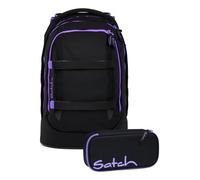 Satch Set mochila Purple Phantom Artículos escolares Unisex Poliéster Reciclado Multicolor