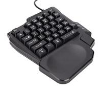 SatcOp Teclado para Juegos Definitivo con una Sola Mano, Cómodo, Resistente Al Agua y Portátil, Teclado para Juegos K13, Teclado para Juegos de 35 Teclas