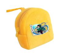 Satdflie Demon Slayer Moneda Bolsa, Bolsa de Cremallera de Peluche Mini Moneda Cartera, Bolsas de Almacenamiento de Auriculares Titular de la Llave, Regalo para niños y niñas Christams, Estilo/13