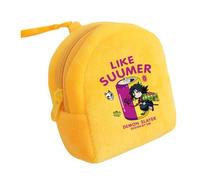 Satdflie Demon Slayer Moneda Bolsa, Bolsa de Cremallera de Peluche Mini Moneda Cartera, Bolsas de Almacenamiento de Auriculares Titular de la Llave, Regalo para niños y niñas Christams, Estilo/23