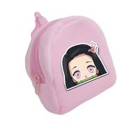 Satdflie Demon Slayer Moneda Bolsa, Bolsa de Cremallera de Peluche Mini Moneda Cartera, Bolsas de Almacenamiento de Auriculares Titular de la Llave, Regalo para niños y niñas Christams, Estilo/15
