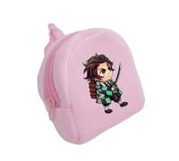 Satdflie Demon Slayer Moneda Bolsa, Bolsa de Cremallera de Peluche Mini Moneda Cartera, Bolsas de Almacenamiento de Auriculares Titular de la Llave, Regalo para niños y niñas Christams, Estilo/10
