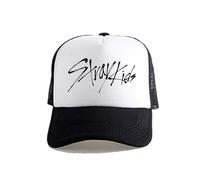 Satdflie Stray Kids Baseball Cap para Hombres Mujeres Sombrero del Sol Felix Hyunjin Han Seungmin I.N Bangchan Lee Conoce Changbin Hiphop Cap, Regalo Ideal para Fans, Blanco/3