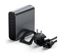 SATECHI 200W Cargador USB C GAN con 6 Puertos USB C (2X PD 3.1 y 4X PD 3.0), Estacion de Carga Rápida y Segura para MacBook Air/Pro/Neo, iPad, iPhone, Portatil, Thunderbolt y más