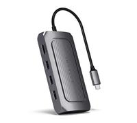 SATECHI Adaptador Multipuertos USB4 - Carga USB-C PD, Gigabit Ethernet, Datos USB-C, hasta 8K HDMI - para M2/ M1 MacBook Pro/Air, M2/ M1 iPad Pro/Air, M2 Mac Mini, iMac M1