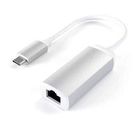 SATECHI Adaptador Ethernet USB C en Aluminio, Conexión Gigabit 10/100/1000 Mbps, Diseño Compacto Plug-and-Play para MacBook Air y Pro, Portátil, iPad, iPhone y más