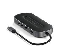 Satechi Adaptador multipuerto USB4 con espacio Ethernet 2,5G gris