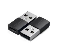 SATECHI Adaptador USB-A a USB-C, 2-Pack, 10Gbps, Carga 15W