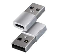 Satechi Adaptador USB-A a USB-C, Plata