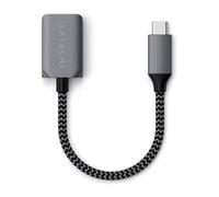 Satechi Adaptador USB-C a USB-A 3.0 Hembra – 5 Gbps – Gris espacial
