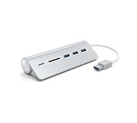 Satechi Aluminum USB 3.0 Hub & Card Reader (Silver)