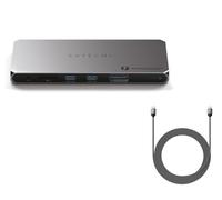 SATECHI Bundle Dock Thunderbolt 4 100W 40Gbps con Cable HDMI 2.1 8K 48Gbps 2m