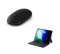 SATECHI Bundle OntheGo™ Teclado Bluetooth con Soporte Ajustable disposición QWERTY US y Ratón Bluetooth (Negro)