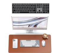 SATECHI Bundle Teclado Bluetooth Slim X3 QWERTY US Gris Espacial con Teclado Numérico y Alfombrilla de Escritorio XXL Negra 68 × 31,5 cm