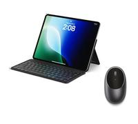 SATECHI Bundle Teclado OntheGo Bluetooth con Soporte Ajustable USB-C (Negro) y Ratón M1 Bluetooth 4.2 Recargable USB-C 1200 dpi (Gris Espacial)