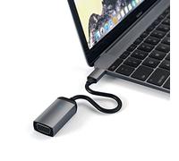SATECHI Cable Adaptador USB-C a VGA, 1080p@60Hz, Gris Espacial | Compatible con MacBook Air/Pro/Neo, portátiles, PC, tablets, iPad y más