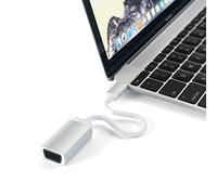 SATECHI Cable Adaptador Tipo-C VGA USB-C 1080p/60Hz - para M2/ M1 MacBook Pro/Air, M2/ M1 iPad Pro/Air, M2 Mac Mini, iMac M1 (Plata)