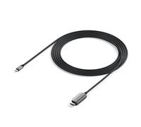 SATECHI Cable HDMI 2.1 8K, 2 metros, Ultra High Speed 48 Gbps, 8K@60 Hz y 4K@120 Hz, Cable Trenzado y Resistente, Compatibilidad Universal (2 m) (USB-C a HDMI)