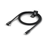 SATECHI Cable USB C a USB C Ángulo Recto 90 Grados de 1m, Carga Ultrarrápida 240W, Transferencia de Datos 20Gbps, 4K@60Hz, Trenzado, para iPhone, MacBook, Windows, Smartphones
