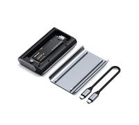 SATECHI Carcasa SSD NVMe Pro USB4, 40Gbps, hasta 16TB | En aluminio con disipador térmico, compatible con SSD 2280/2260/2242/2230 (SSD no incluido)