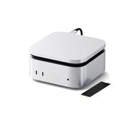 SATECHI Carcasa SSD NVMe USB4 para Mac Mini M4, Compatible con Thunderbolt 5/4, hasta 8TB, Velocidad de 40Gbps, para Módulos SSD M.2 2280/2260/2242/2230 (Unidad de Almacenamiento No Incluida)