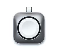SATECHI Cargador Magnético USB C Certificado MFi, Carga Portátil 5W para Apple Watch Ultra/Ultra 2 y Series 10 al 1, Diseño Compacto en Aluminio - Cable No Incluido