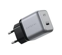 Satechi Cargador Mural USB-C 30W GaN Power Delivery Compacto, Gris