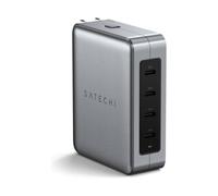 Satechi Cargador PD de 145 W con 4 prácticos puertos USB-C, Gris