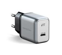 SATECHI Cargador USB-C PD de Pared 30W - Soporta Power Delivery - Compatible con iPad Air M1 2022, iPad Pro M1, Todos los Modelos de la Serie iPhone 16/15/14 y demás dispostivos (UE)