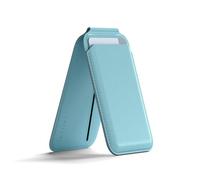 SATECHI Cartera MagSafe Magnética, Tarjetero & Soporte, Azul Neblina