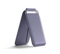 SATECHI Cartera MagSafe Magnética, Tarjetero & Soporte, Gris Lavanda