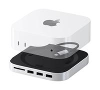 Satechi Estación para Mac Mini 2024 HUB USB-C y Almacenamiento SSD, Plata