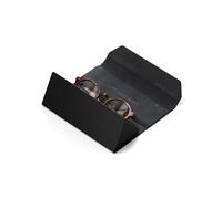 SATECHI Estuche Inteligente para Gafas con Apple Find My, Plegable y Portátil, Carga Inalámbrica, Alerta Sonora - Compatible con Todo Tipo de Gafas y Modelos XR/AR - Negro