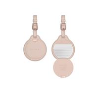 SATECHI Localizador para Maletas con Apple Find My, Carga Inalámbrica, Alertas de Sonido, GPS para Equipaje y Mochilas, Compatible con iPhone, iPad y Mac (Rosa Desierto)