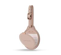 SATECHI Localizador para Maletas con Apple Find My, Carga Inalámbrica, Alertas de Sonido, GPS para Equipaje y Mochilas, Compatible con iPhone, iPad y Mac (Rosa Desierto)