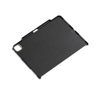 SATECHI Funda iPad Pro 12.9 Pulgadas (3ª Gen, 4ª Gen, M1 y M2), Funda Magnética para iPad con Carga de Apple Pencil 2, Compatible con Apple Folio/Magic Keyboard - Material Premium (PU) Negro