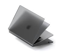 SATECHI Eco Hardshell - Carcasa Compatible con MacBook Pro De 16 Pulgadas 2021 A2485 - Ligera y Delgada - Diseño Compatible con Adaptadores y Hub De MacBook - (Oscura)