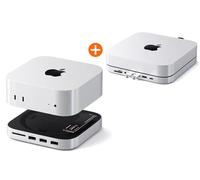 Satechi Hub Mac Mini M4 con Carcasa SSD NVMe y Hub USB C 7 en 1 para Mac Mini M2 M1