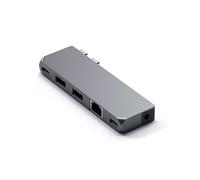 Satechi Hub Pro Mini para MacBook Plug and Play Compacto, Gris