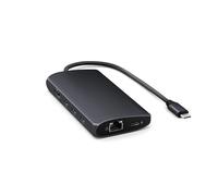 SATECHI Hub USB C 8 en 1 V3, PD 85W, HDMI 8K, Midnight