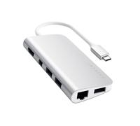 Satechi, Hub USB-C Multiport USB 3.0 Power Delivery 49W HDMI 4K y Lector SD
