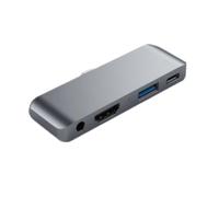 Satechi Hub USB Mobile Pro de aluminio para iPad Pro 2018, Gris