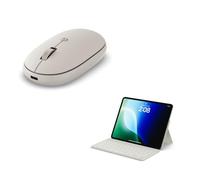 SATECHI OntheGo™ Bundle Teclado Beige QWERTY US y Raton Bluetooth Negro