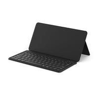 SATECHI OntheGo™ Teclado Inalámbrico Bluetooth Compacto con Soporte Ajustable, Conexión hasta 3 Dispositivos, Batería Recargable USB-C, Diseño Ergonómico y Portátil, Distribución US QWERTY - Negro